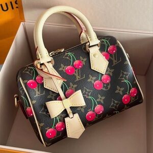 Louis Vuitton x Takashi Murakami cherry speedy 20 🍒🍒🍒